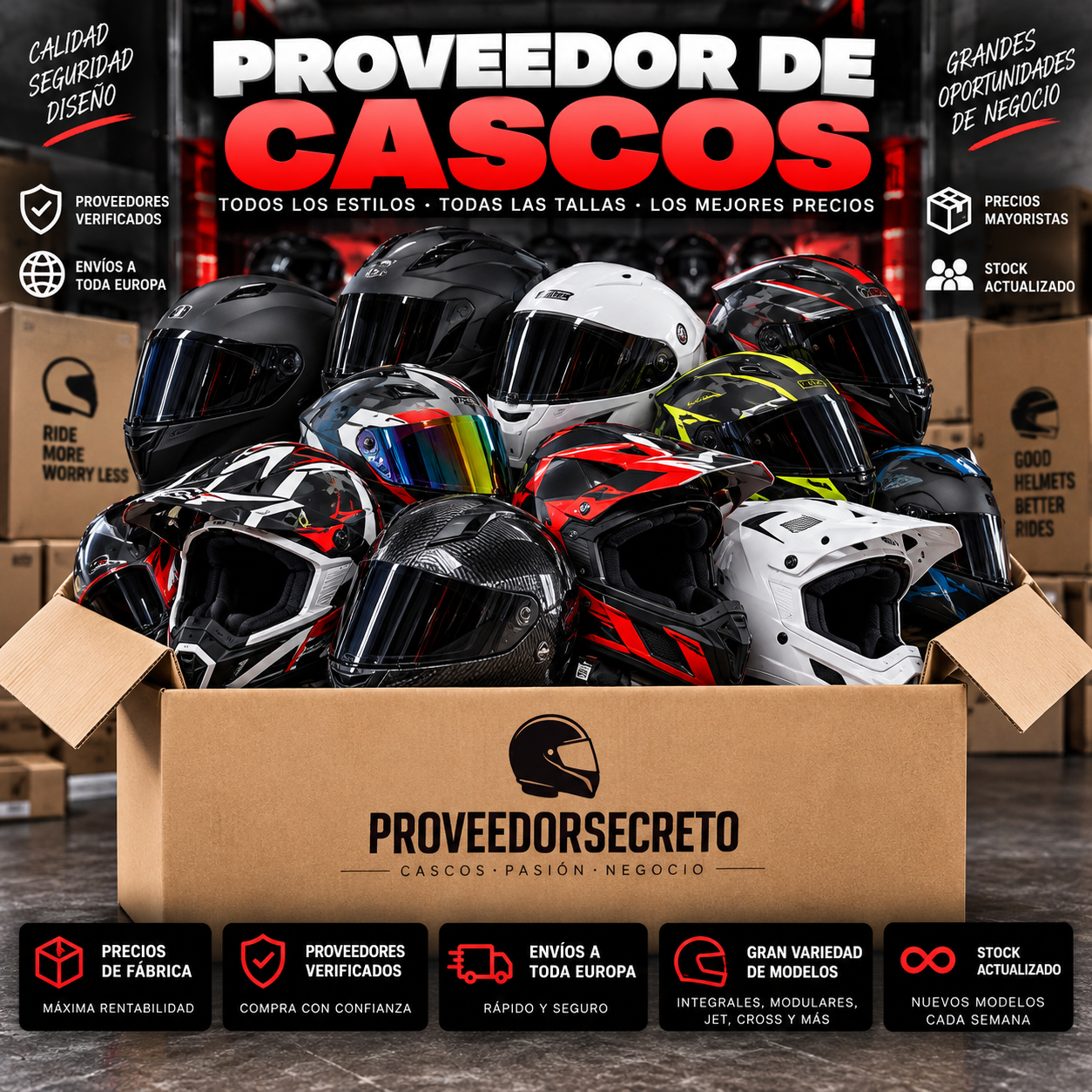 Proveedor de Cascos