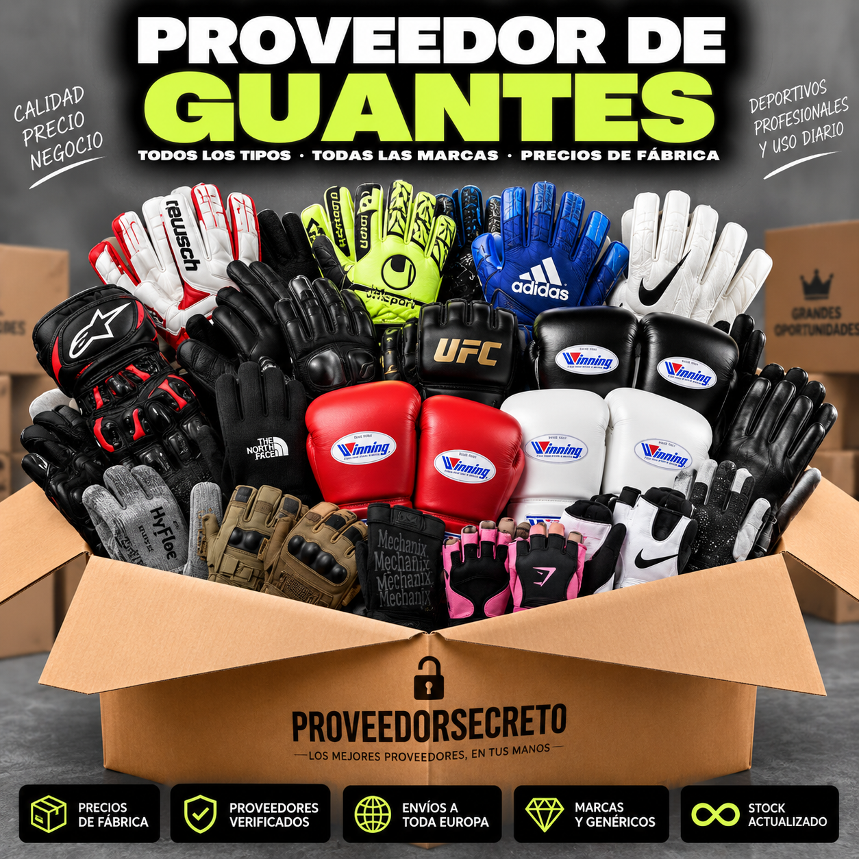 Proveedor de Guantes